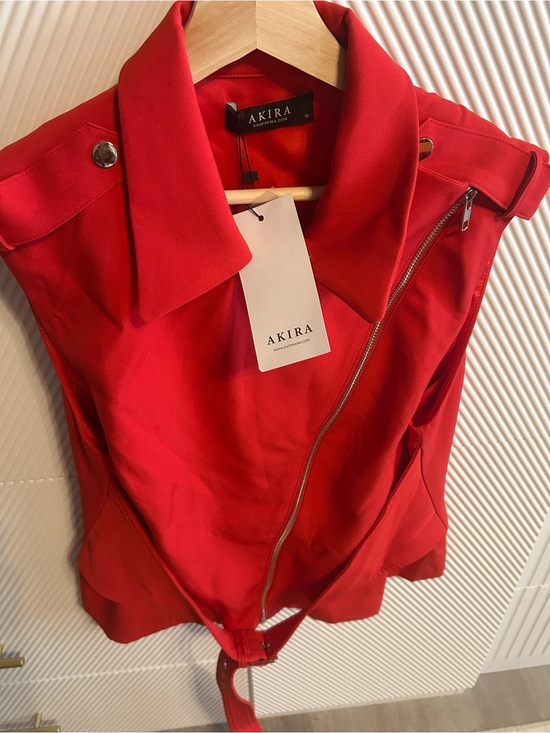 AKIRA Jackets & Blazers - AKIRA Laura Moto Vest